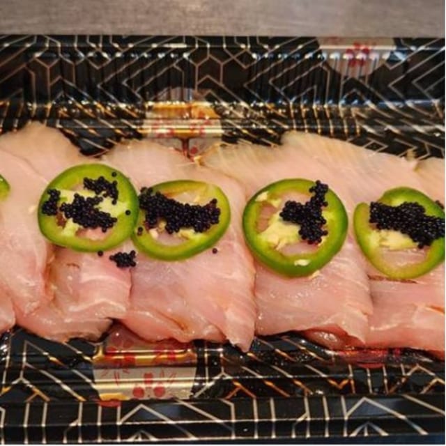 Yellowtail Carpaccio.
