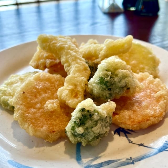 Vegetables Tempura Plate.
