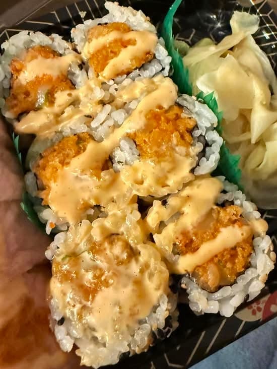 Spicy Scallop Roll.