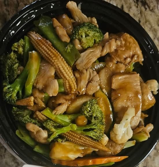 Stir-fried Mix Greens.